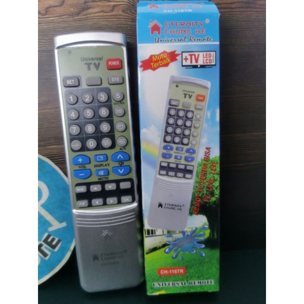 Remote remot TV LED LCD Tabung multi universal CH-116