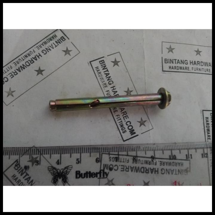 Dynabolt Dina Bolt Baut Tanam Tembok 6X65 Baut Beton Panjang 65 Mm Pcs