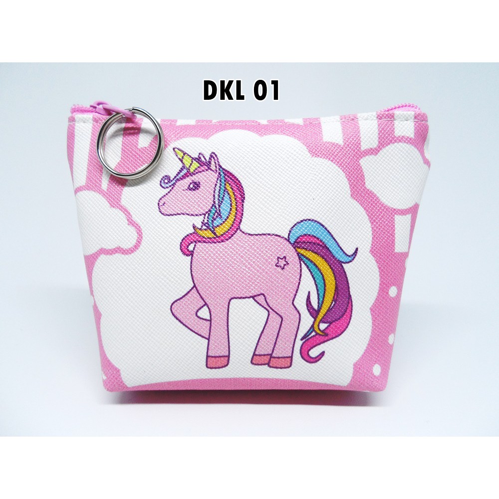 Dompet Koin Lucu Unicorn (DKL)