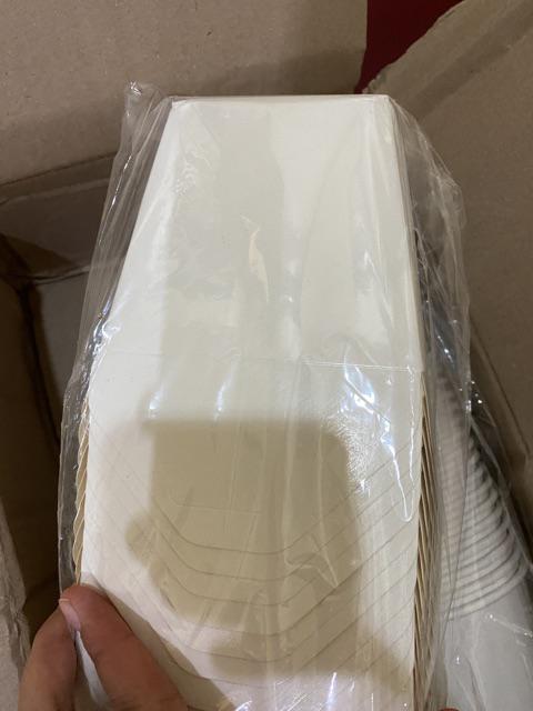 Paper Bowl 500ml (17oz)/ Mangkok Kertas + Tutup
