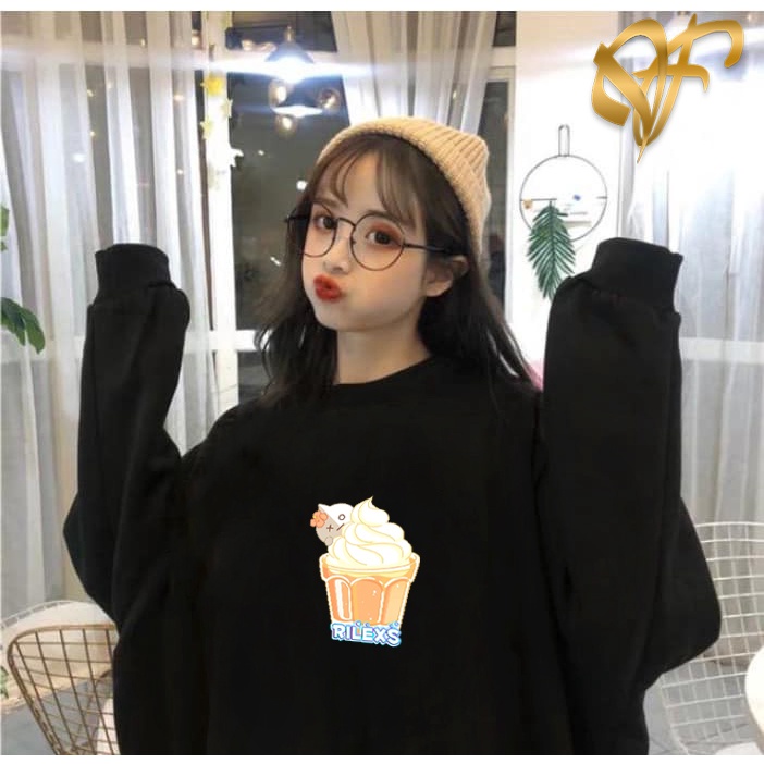 Sweater Van Rilex Aesthetic BTS BT21 Pria &amp; Wanita | Sweater Korea Style Fleece Cotton | Dhea Fashion