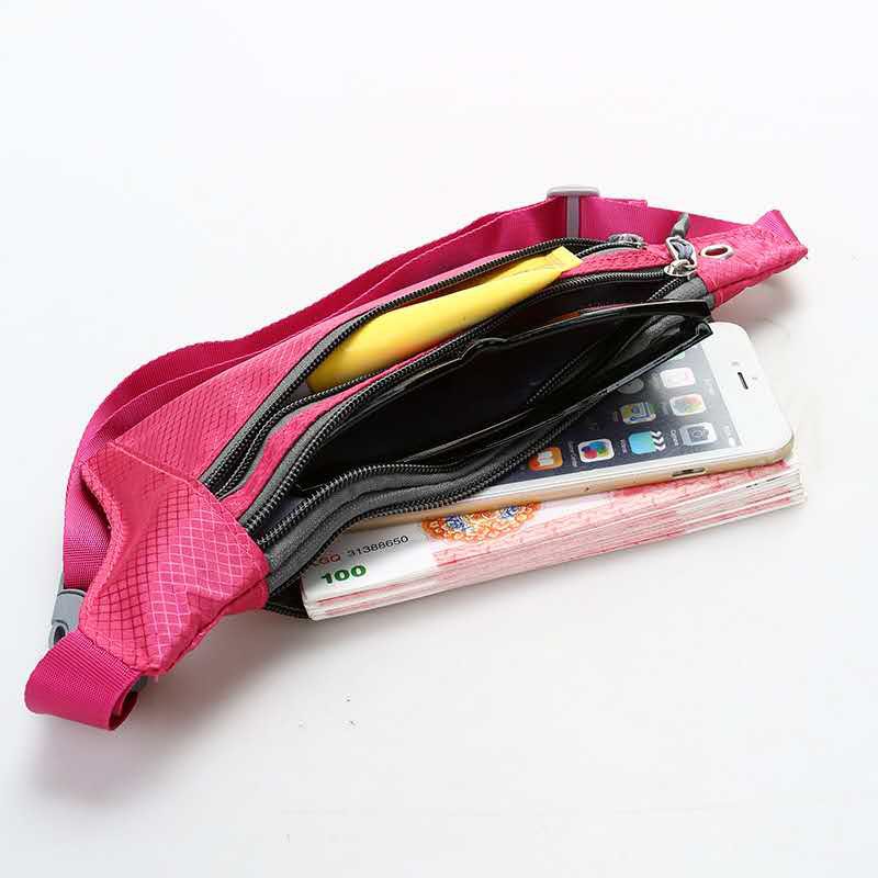 Tas Pinggang Pria Wanita Unisex Sport Waistbag Olahraga Gym Satu7an T16