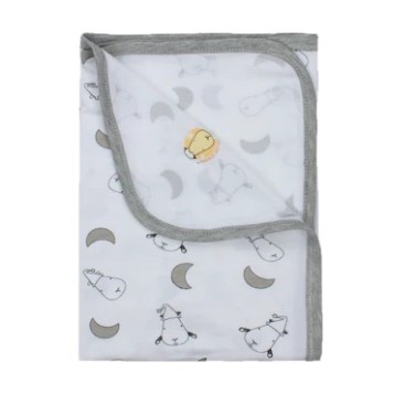 BAABAASHEEPZ BLANKET SINGLE LAYER SMALL MOON+SHEEPZ