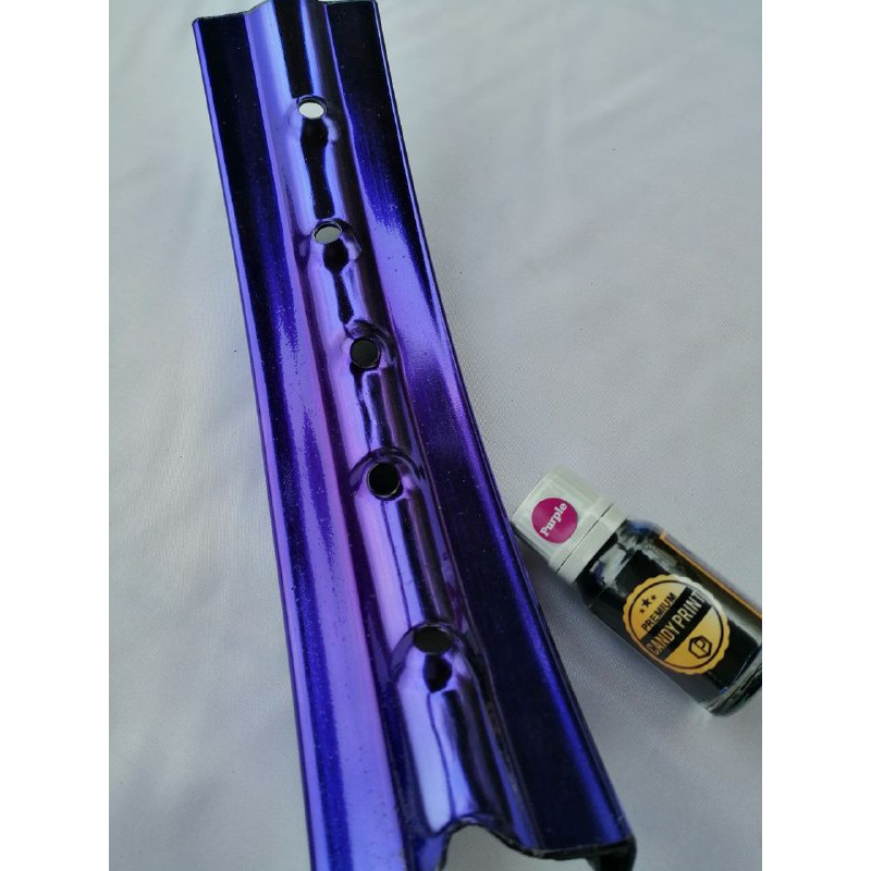 Cat Velg Candy Paint Cat Candy Chrome Warna Ungu 10ml Termurah