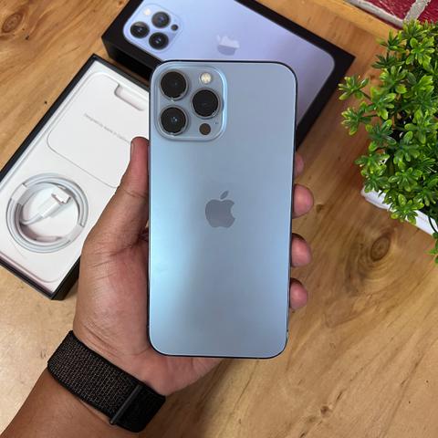 iPhone 13 Pro Max 512GB Dual Nano Sim Sierra Blue Like new fullset Original