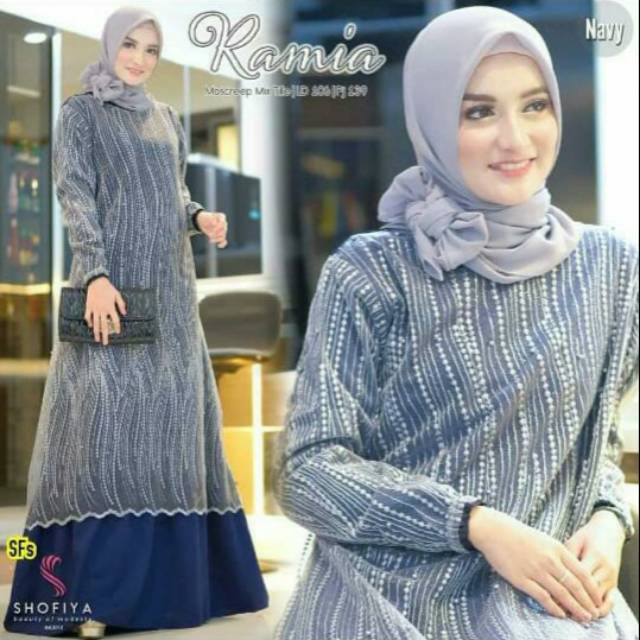 Gamis Ramia by Shofiya fashion