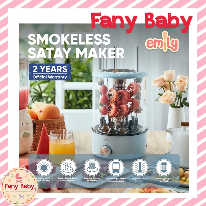 EMILY SMOKELESS SATAY MAKER EHP-11403