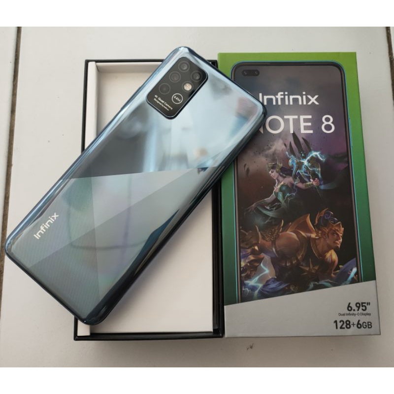 INFINIX NOTE 8 RAM 6/128GB SECOND MURAH