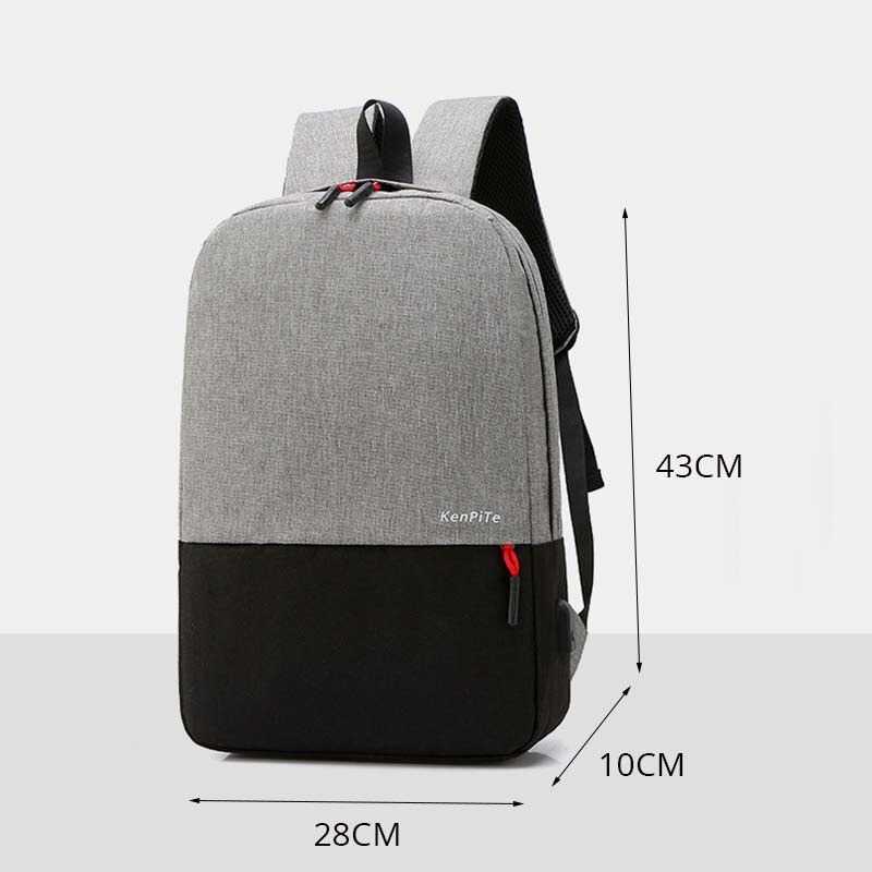 TG-TL064 KENPITE TAS RANSEL LAPTOP BACKPACK DENGAN USB CHARGER PORT - F7221