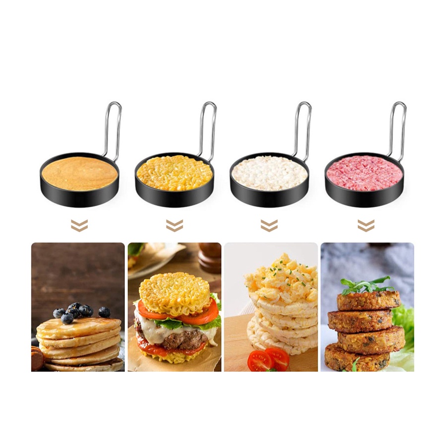 cetakan telur telor ceplok mata satu puding congkel anti lengket Peralatan Dapur Alat Serbaguna Multifungsi By Mykochen.ina