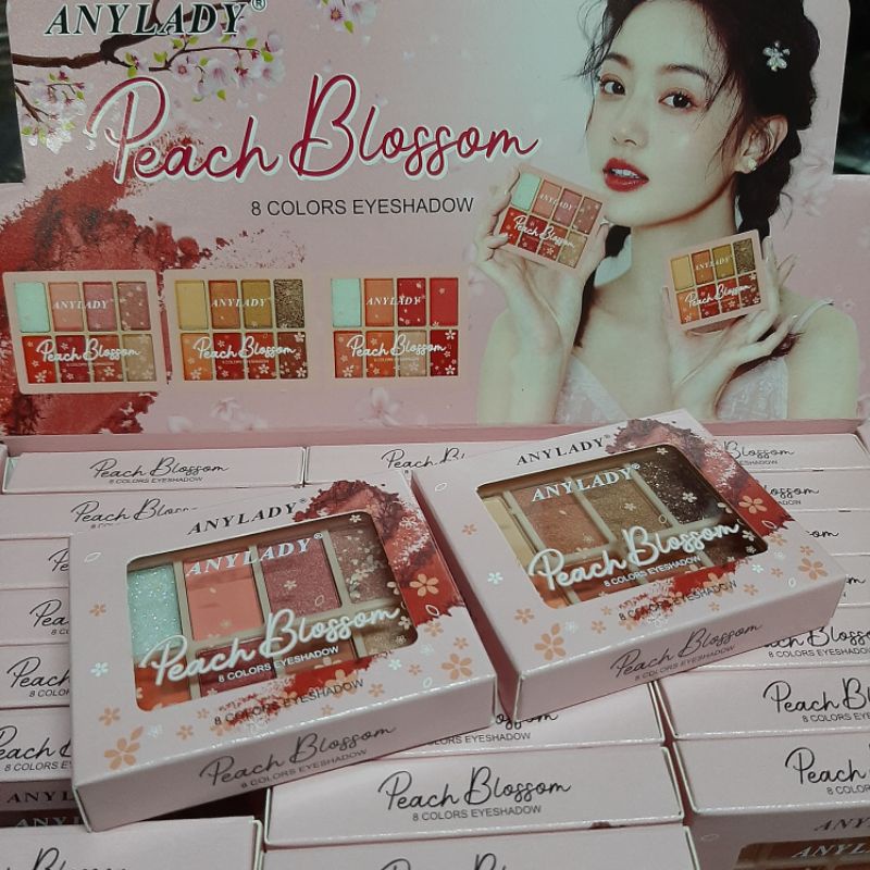 Eyeshadow Anylady Peach Blossom 8 Colors