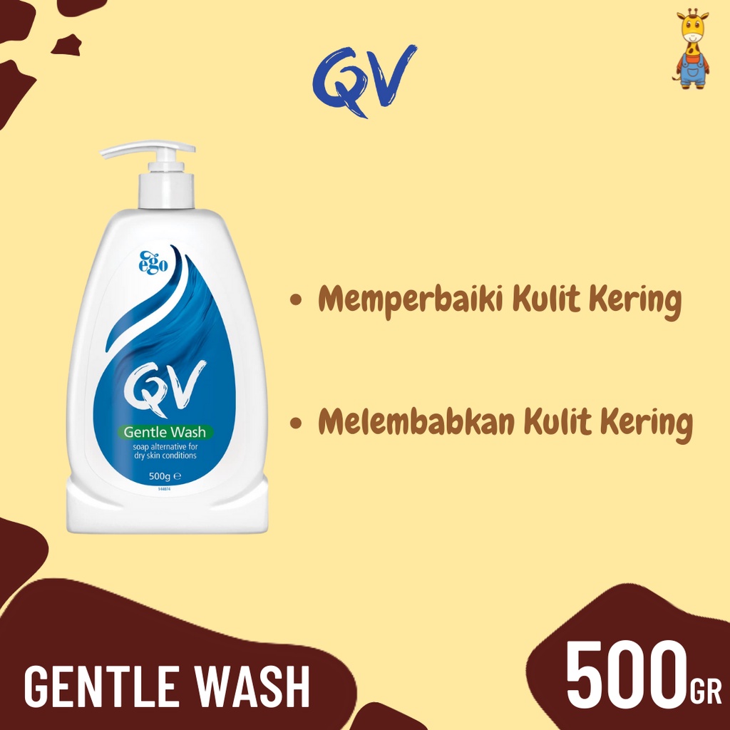 QV Gentle Wash 500gr - Sabun Bayi