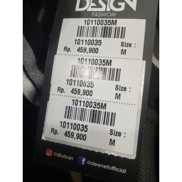 jaket D&F bahan tebal original