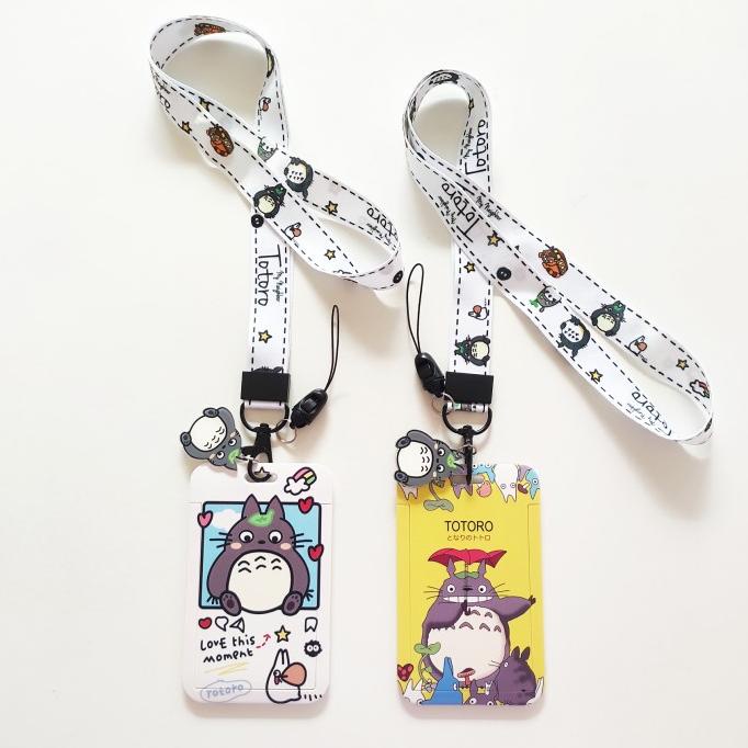 

Office & Stationery | Document Organizer | Id Card Holder Name Tag Lanyard / Kalung Kartu Totoro Studio Ghibli | Best Seller