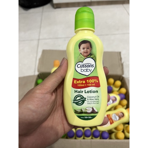 Cusson baby hair lotion 50 + 50 Ml / 100 + 100 Ml