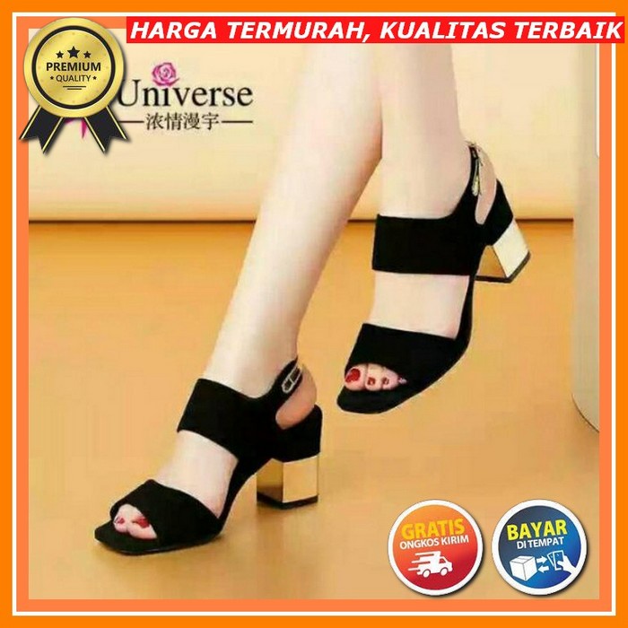 Juragan Onlen - Sandal Wanita Hak Tahu Kepang Terlaris // Sandal Heels / Sandal Hak 3Cm / Sandal Hak