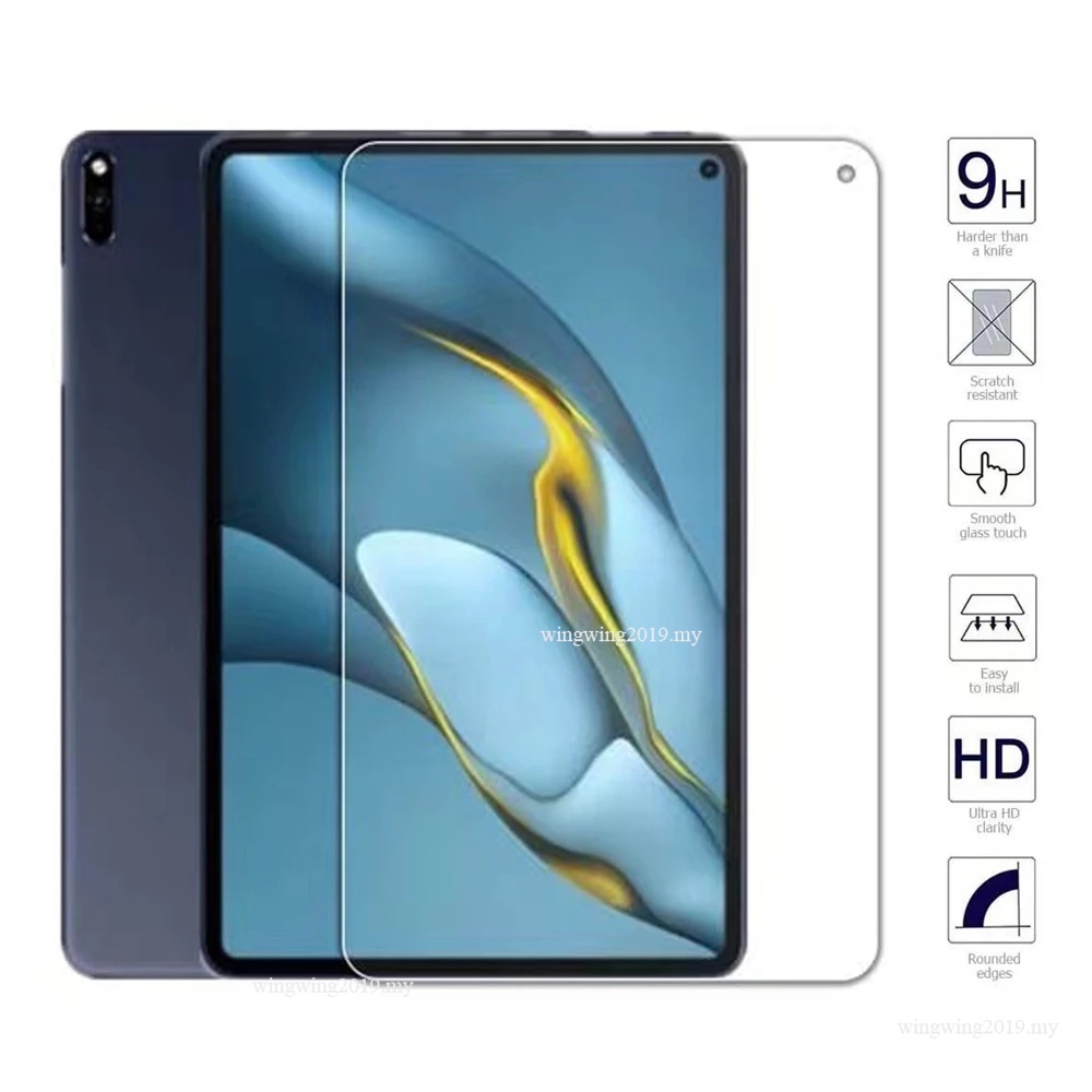 (2 Pak) Pelindung Layar Tempered Glass 9H Anti Gores Untuk Tablet Huawei MatePad Pro 10.8 2021