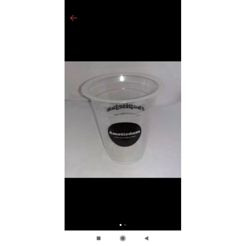 

sablon gelas cup 14oz 7gram minimal order 500pcs