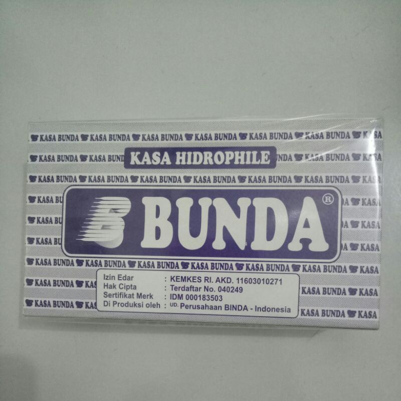 Kassa Bunda Hidrophile Steril