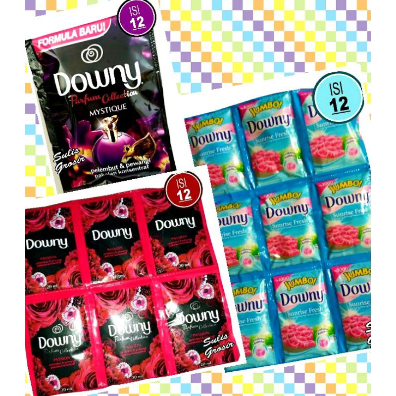 Grosiran Downy Jumbo 1 Renceng Isi 12 Sachet Bisa COD