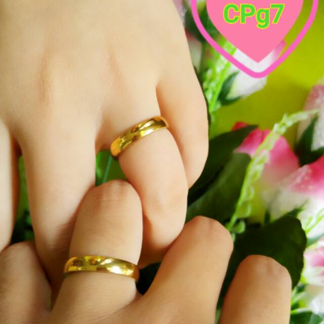 Cincin 18 Karat Kabarbahari