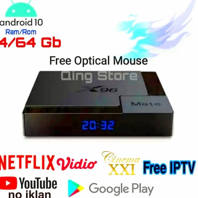 android tv box 4gb android 10 X96 Mate