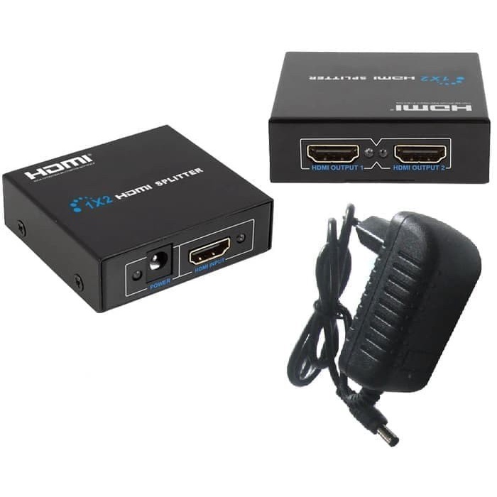 HDTV Splitter 2 Port 1X2 1 Input 2 Output - HDTV Spliter 2 Port 1080P