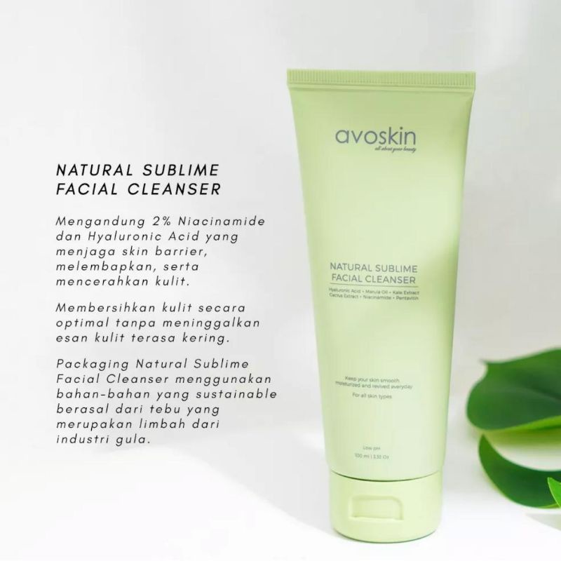 Avoskin Natural Sublime Facial Cleanser