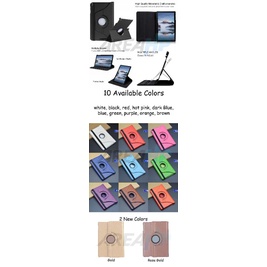 Rotate Rotary Flip Leather Case Casing Cover Samsung Tab A7 Lite 8.7 2021 T220 T225