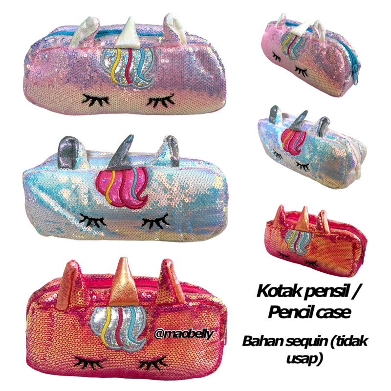 

Tempat Pensil Sequin Unicorn / Pencil Case Sequin Unicorn / D025