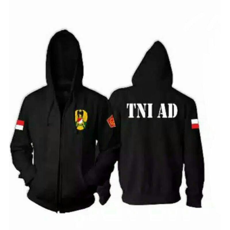 TNI AD // HOODIE ZIPPER TNI AD // BAJU TNI AD HOODIE SWEATER // SWEATER TNI AD / TNI AD JAKET HOODIE