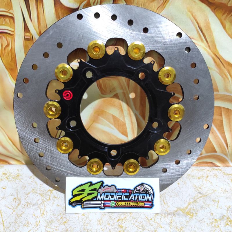 Disc Brembo rotor Vario 150 new esp Ukuran diameter 220mm