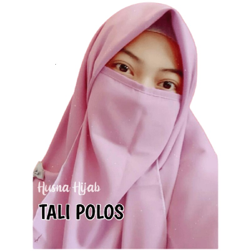 [BRAND HUSNA HIJAB] Cadar Tali Polos Wolfis Murah / Cadar Tali Polos dewasa / Cadar Tali