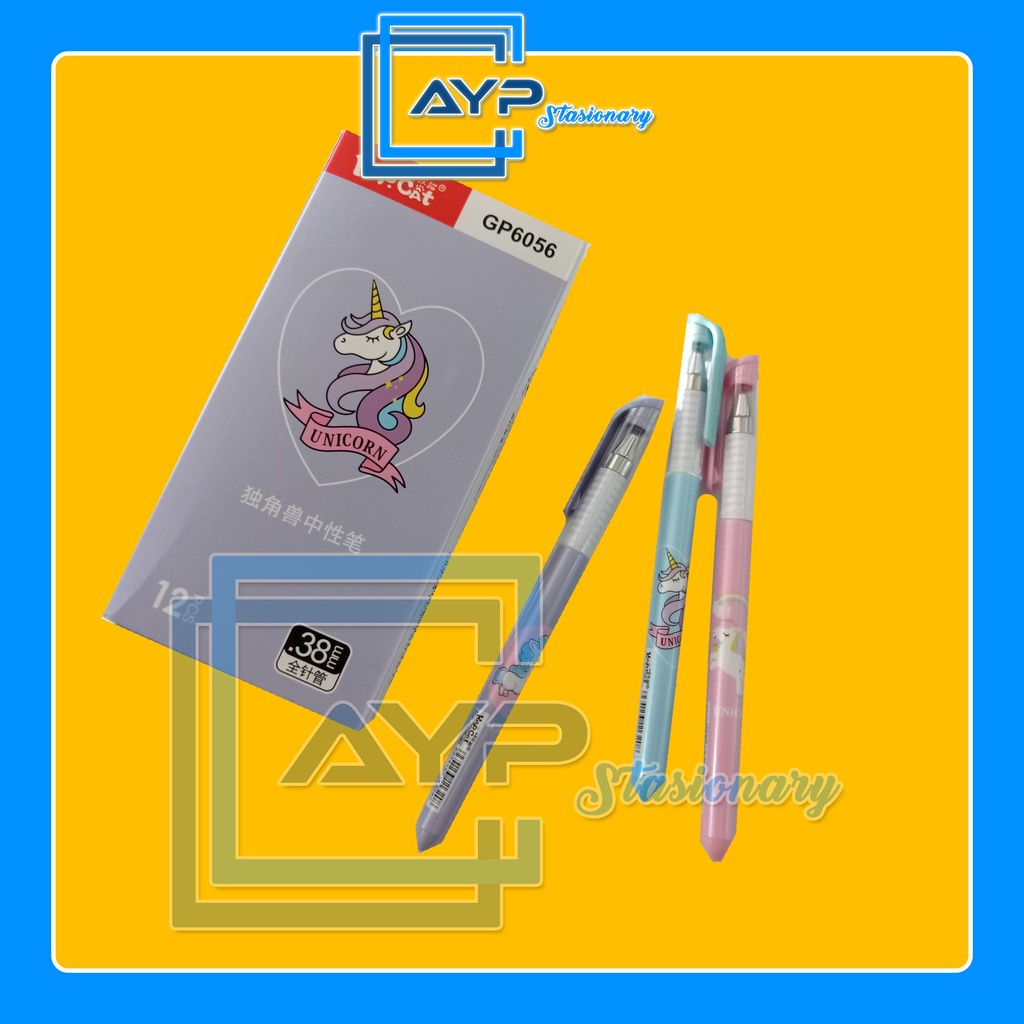 

PULPEN KAP CAT 0.38 1 PACK = 12 PCS
