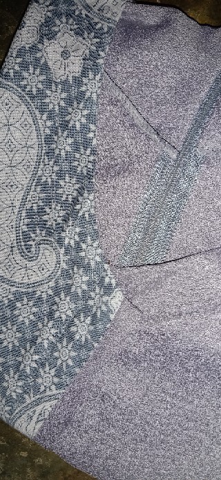 Batik Tunik Shibori Jumputan Terbaru Size M-xl/ Hrb026 Yelbor Navbor / Biru Putih / Original Bel