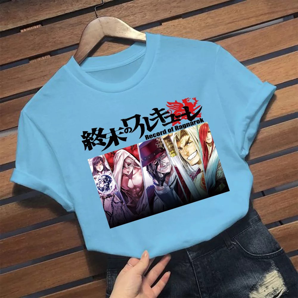 Kaos Anime Record Of Ragnarok Manga Baju Shuumatsu No Valkyrie Adam Buddha Jepang Wibu