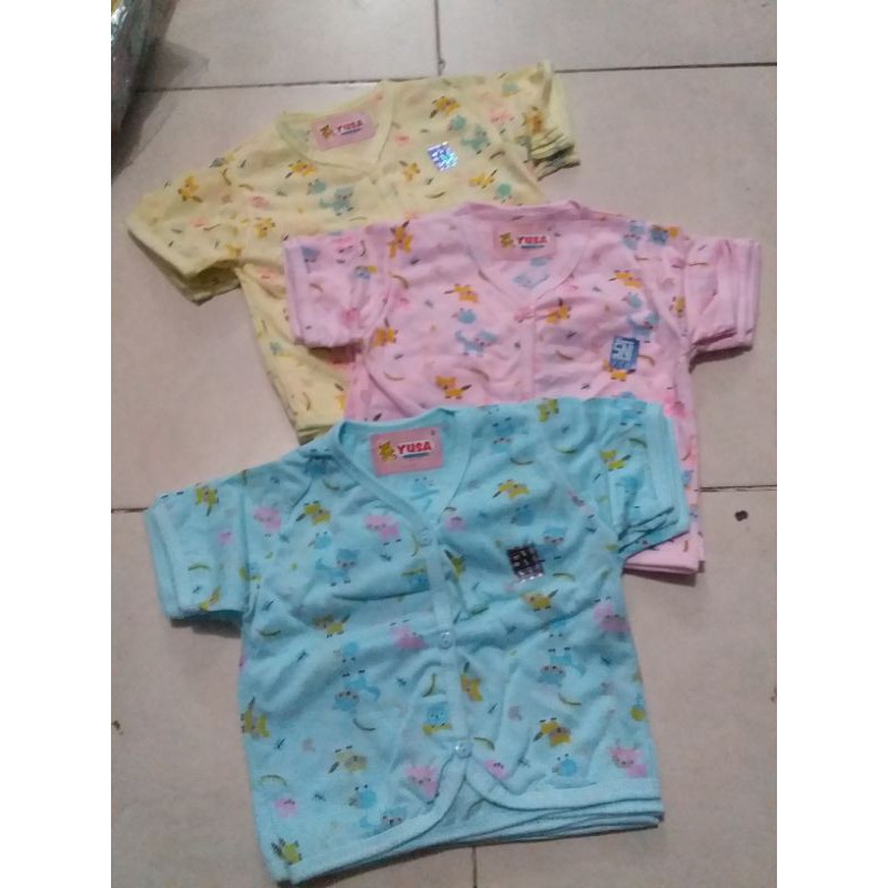 6 pcs Baju  Atasan bayi Yusa