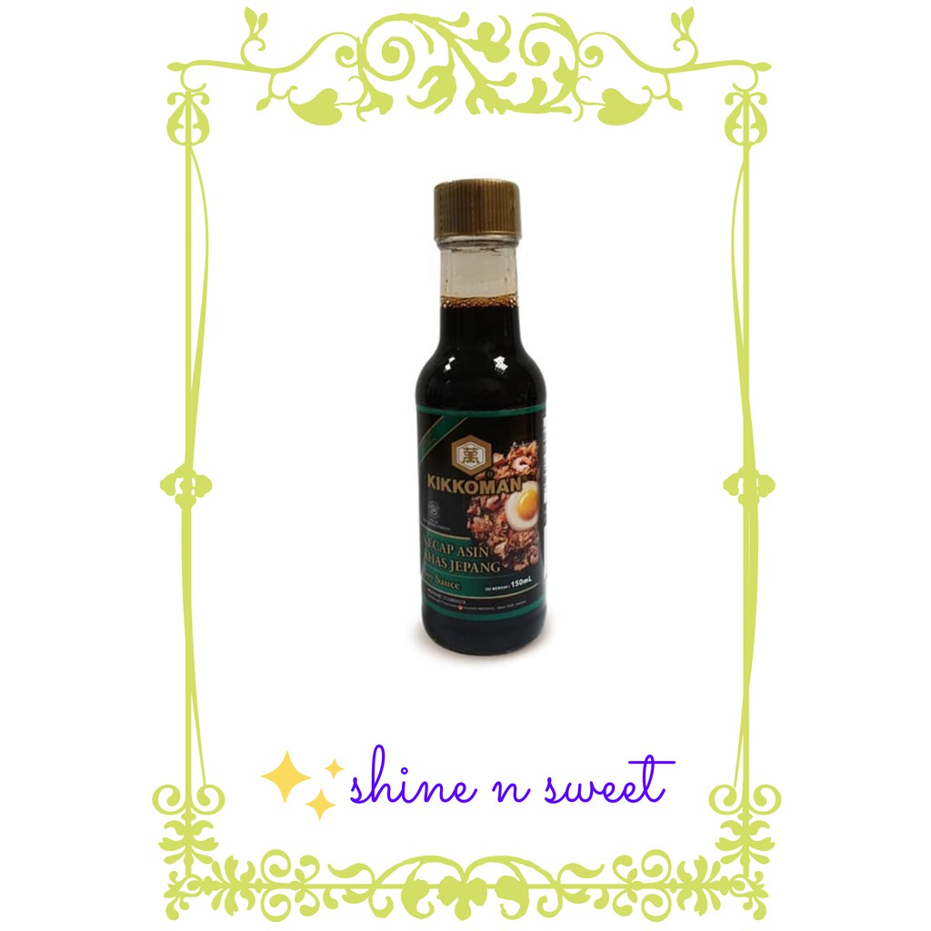 

Kikkoman Kecap Asin Khas Jepang / Soy Sauce 150ml