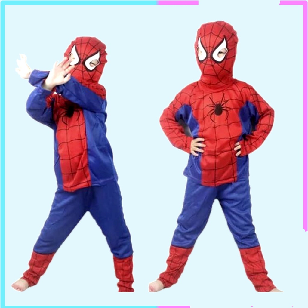 baju anak spiderman