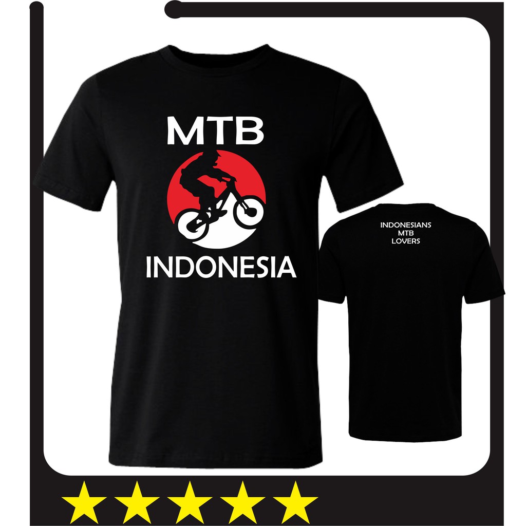 kaos pria bersepeda baju mtb indonesia
