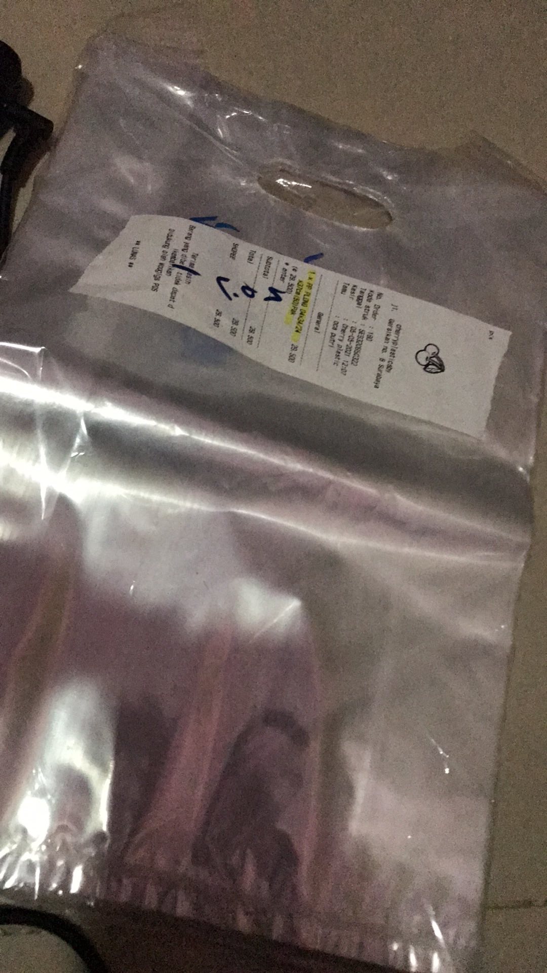 Kantong Plastik Pp Kresek Uk 24 Plong Bening Transparan Tebal