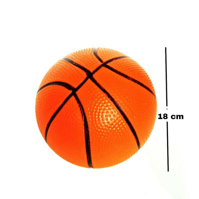 Kado Hadiah Ulang Tahun Mainan Anak BOLA KARET BASKET 5016 Unik Laki-Laki Perempuan 1 2 3 4 5 6 7 8 Tahun