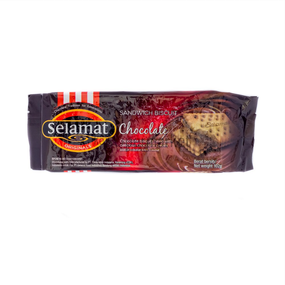 

Selamat Biscuit Chocolate 102gr Pak - Farmers Market