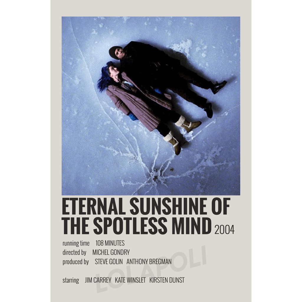 Poster Film Eternal Sunshine of The Spotless Mind