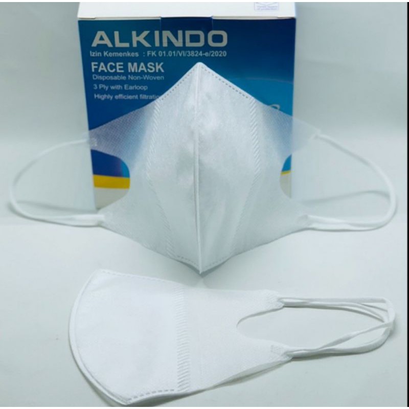 Masker Medis Duckbill 3Ply Izin Kemenkes - Masker Surgical Mask Duckbill Earloop Setara Sensi