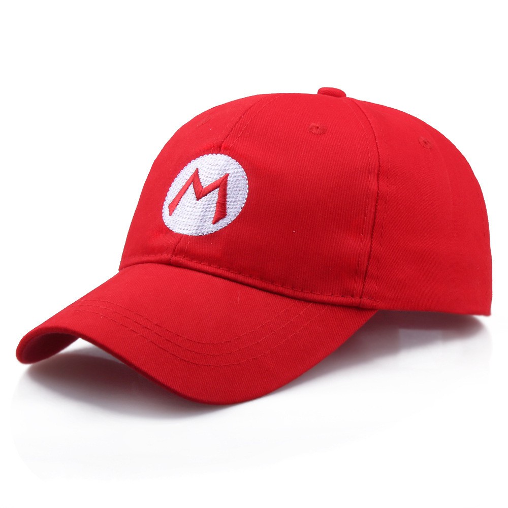 TOMB topi mario bross bordir baseball cap korea jepang kpop idol import