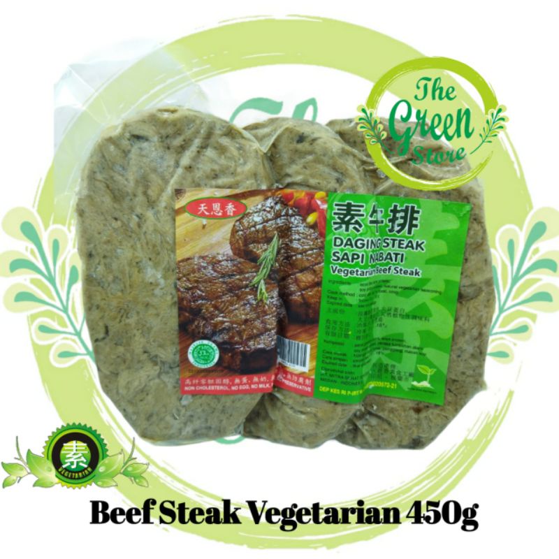 

Beef Steak Vegetarian 3pcs 450g