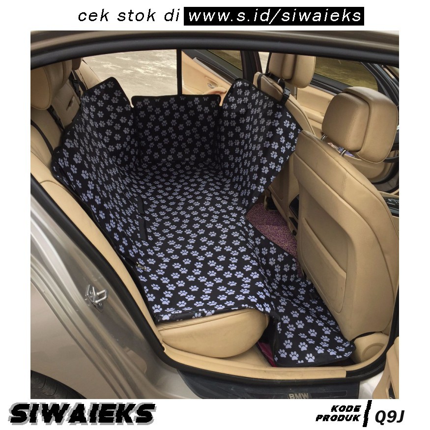 Grab Medan Karpet Matras Cover Alas Duduk Anjing untuk Mobil - SUV YG01 Q9J Hitam