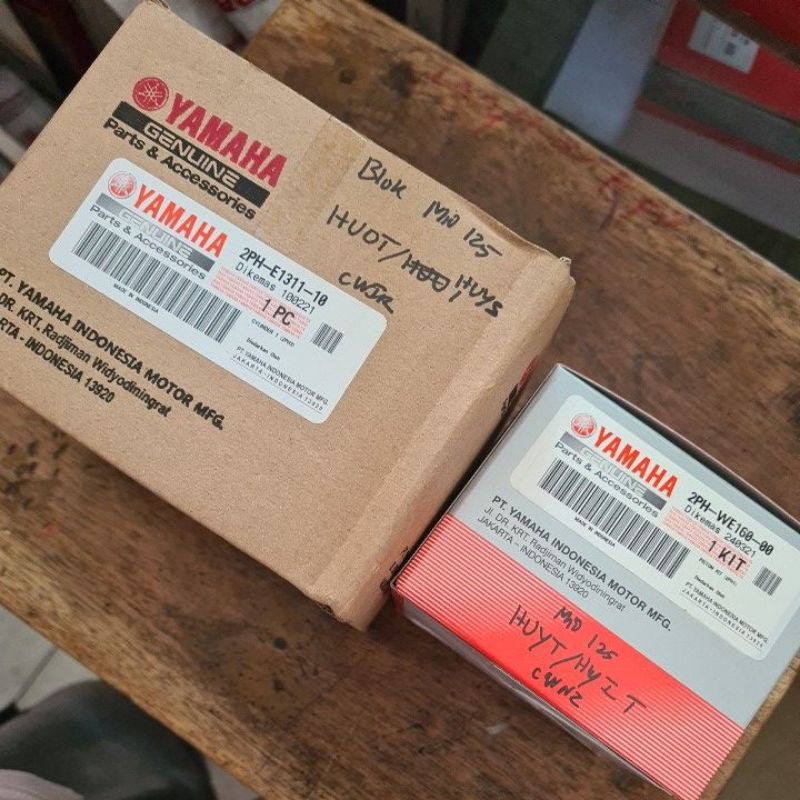 Piston Kit plus Blok Yamaha Mio J Original