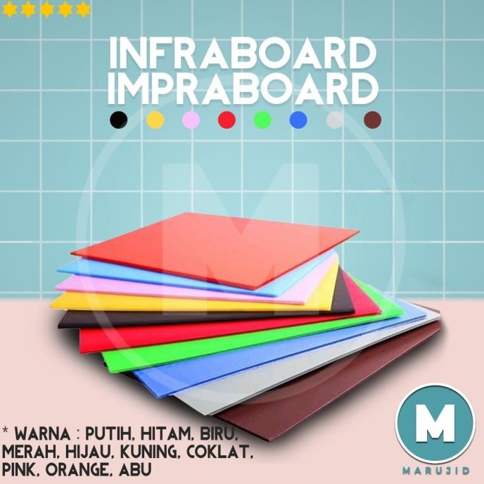 

Promo Awal tahun Infraboard / Impraboard Putih 75x100 Tebal 5mm Promo Awal tahun